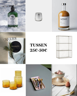 Cadeautjes tussen €25 en €50