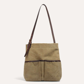 Pouch Gombe Kaki US Stonewashed