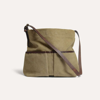 Pouch Gombe Kaki US Stonewashed