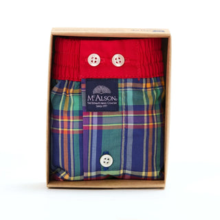 Madras Green Red