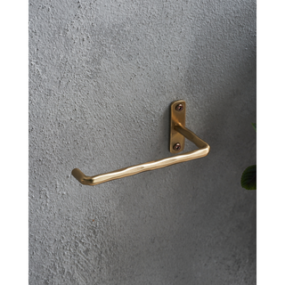 Toiletrol houder Brass