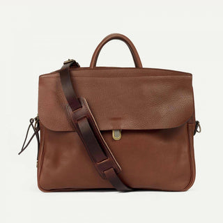 Business tas Zeppo Brun Ambré