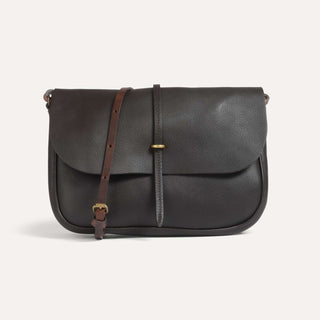 Pastel Postman bag Dark Brown