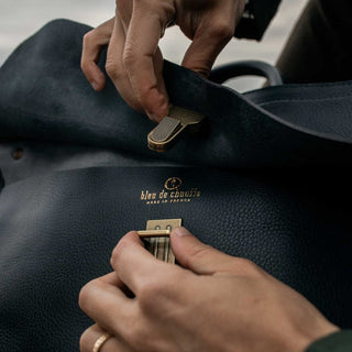 Business tas Zeppo Bleu marin