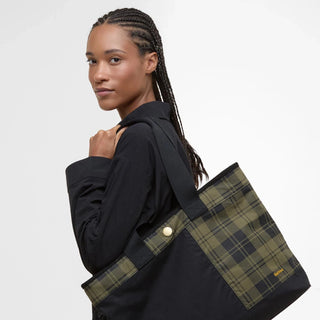 Handtas Black-Olive Check
