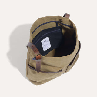 Pouch Gombe Kaki US Stonewashed