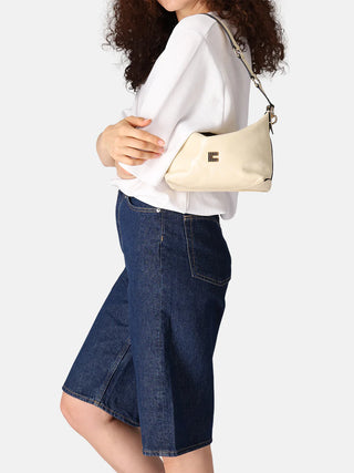 CHARLY MINI CRINKLE PATENT Cream