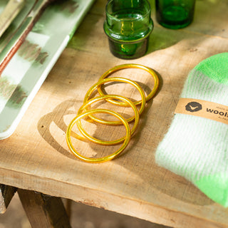 Buddhist Bangle Bracelet