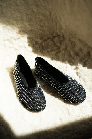 Black Strass Ballerina