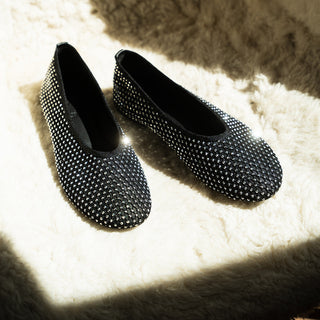 Black Strass Ballerina