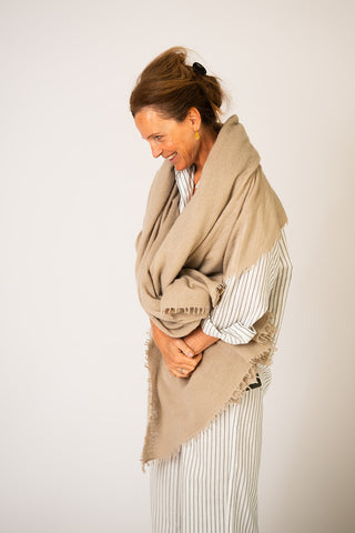 Cachemire handgebreid