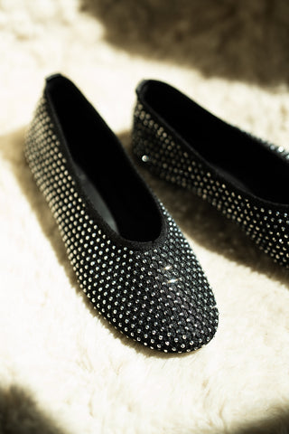 Black Strass Ballerina