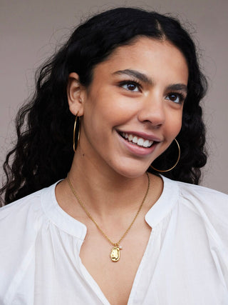 Golden hoops XL