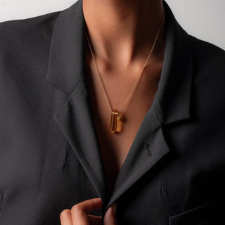 Ketting Kwarts Kristal 67cm