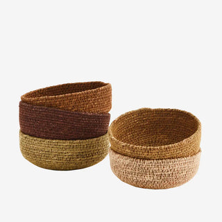 Handgmaakte Zeegras Kom