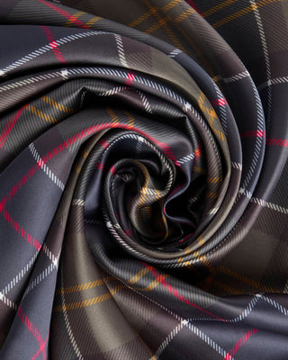 Kinsale Scarf - Muted Tartan Blue