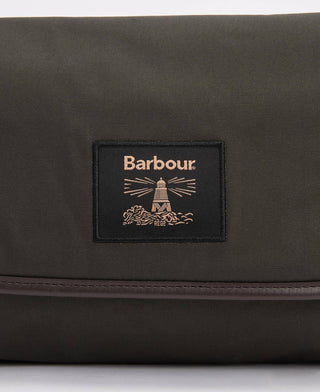 Waxed Hanging Washbag