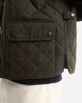 Lowerdale Gilet Dark Sage