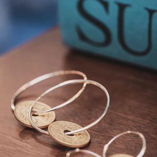 10 ct oorbellen Gold Plated