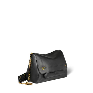 Lulu M Calfskin - Noir Brass