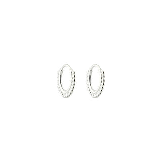 KAIRO hoop oorbellen Silver
