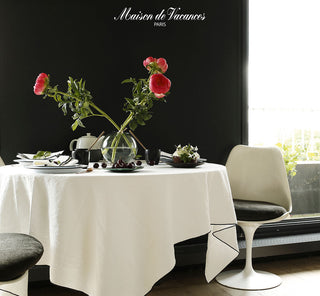 Tafellaken - Toile Mimi - Noir