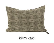 Coussin Kilim - Kaki - Jacquard
