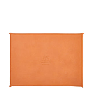 Lederen tray Caramel