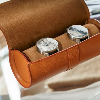 Horloge Case Leder Caramel