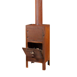 Deur outdooroven