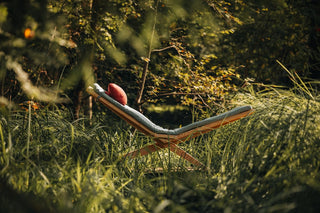 Chaise longue en bois