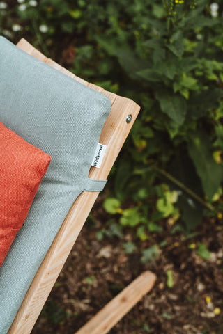 Chaise longue en bois