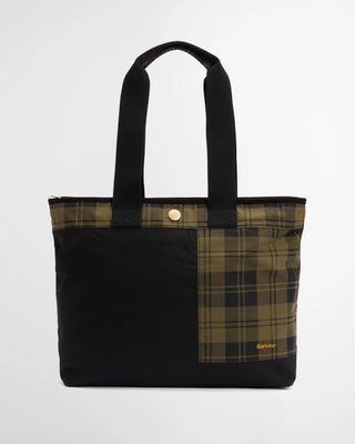 Handtas Black-Olive Check