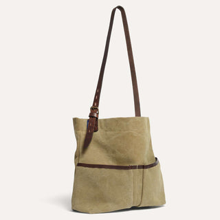 Pouch Gombe Kaki US Stonewashed