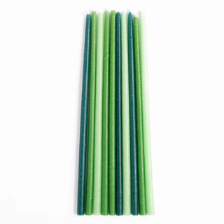 Green kaarsen cadeau set
