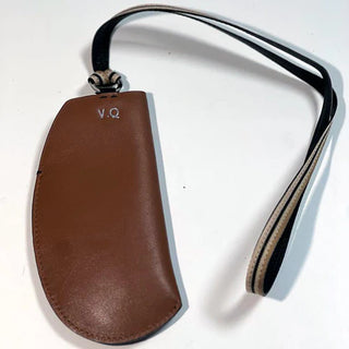 Glasses Leather Tan