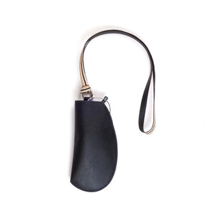 Glasses Leather Black