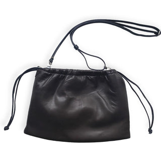 String Medium Pouch with Foam Black Ebony