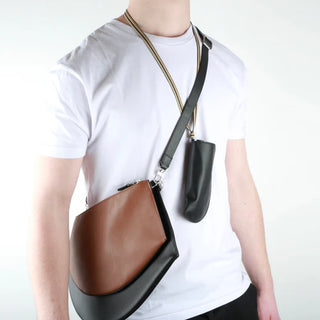 Glasses Leather Black