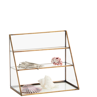 Glazen organizer L