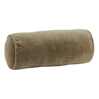 velvet bolster dusty green