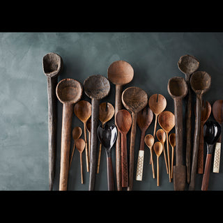 Wooden salad set sfeerbeeld