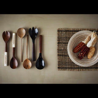 Wooden salad set sfeerbeeld