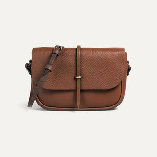 Pastiche Postman bag Amber Brown
