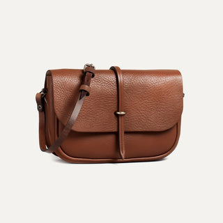 Pastiche Postman bag Amber Brown