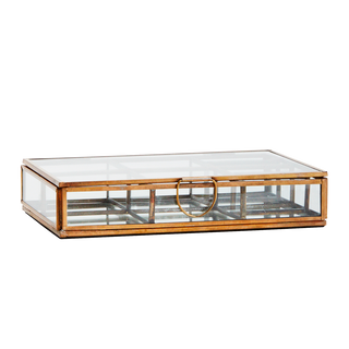 Verdeelde glasbox