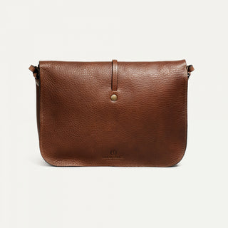 Pastel Postman bag Amber Brown
