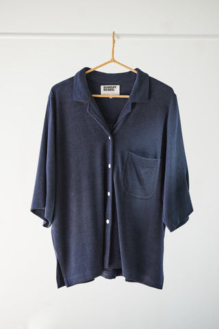 Mia Top terry Midnight